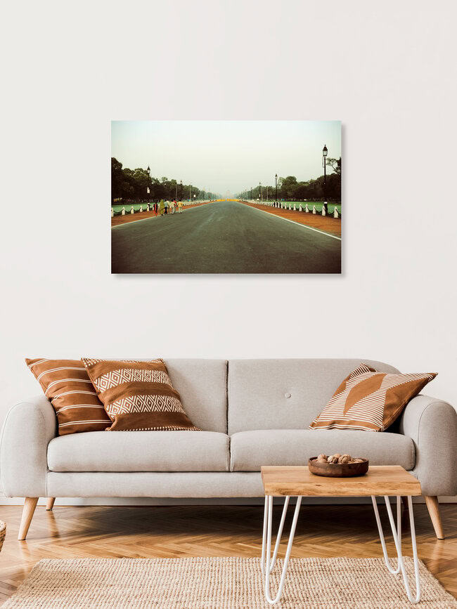 streetview, India – wall art by Saskia Gaulke as Poster or Acrylic Glass Print