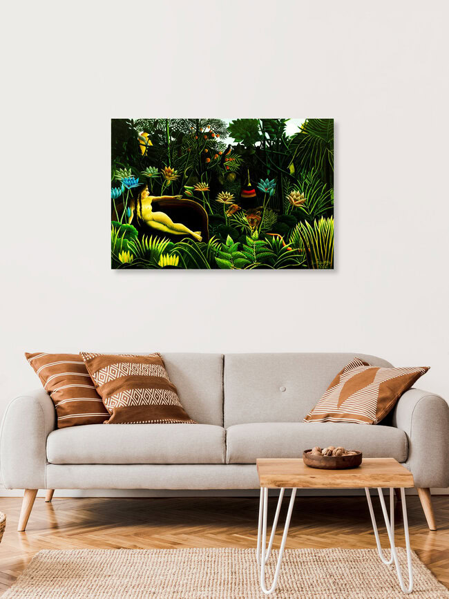 'Henri Rousseau - Il Sogno' – Wall Art by Art Classics as Poster or Acrylic Glass Print