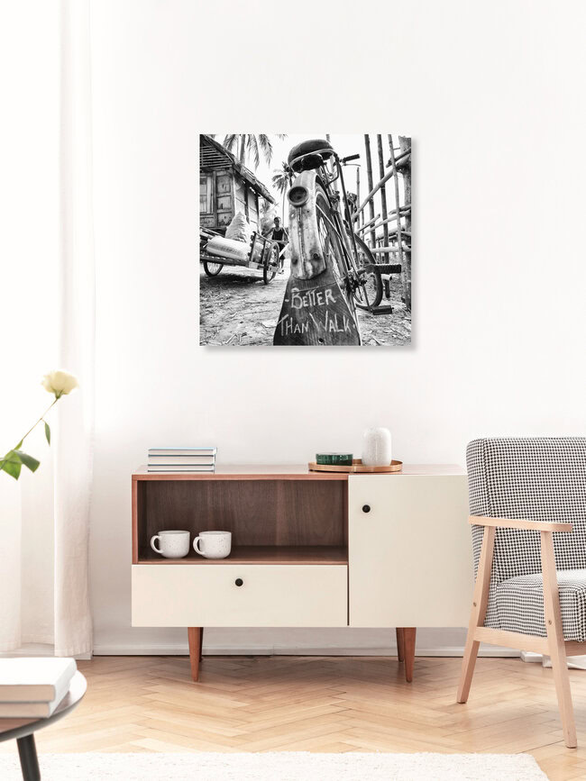 Better than walk, Laos – Fotokunst von Manfred Koppensteiner als Poster oder Acrylglasbild