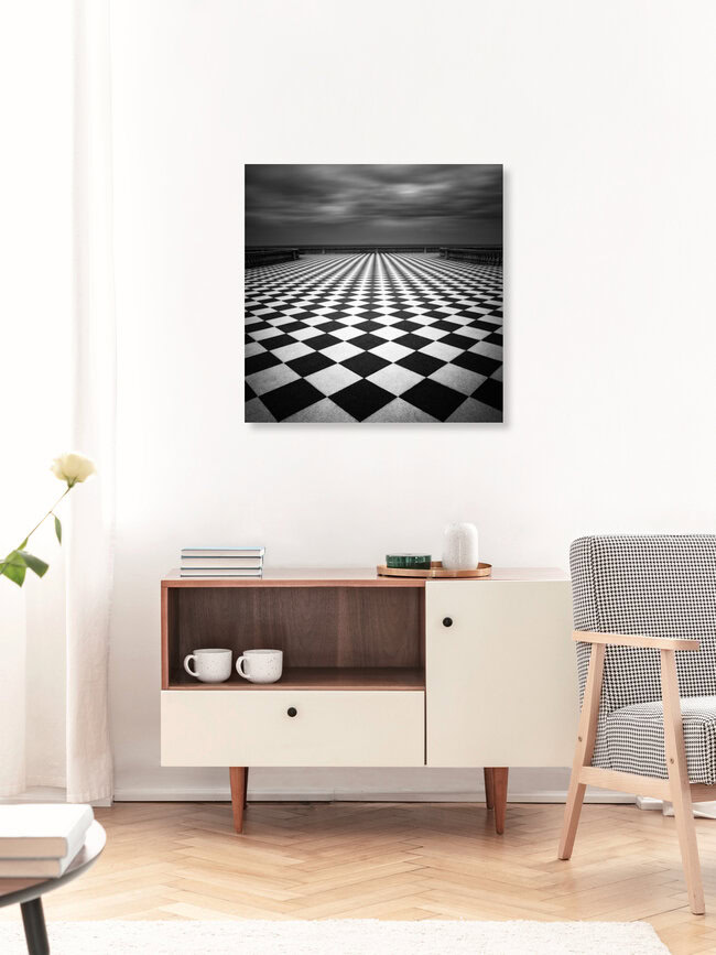 Chessboard, Italien – Fotokunst von Martin Rak als Poster oder Acrylglasbild