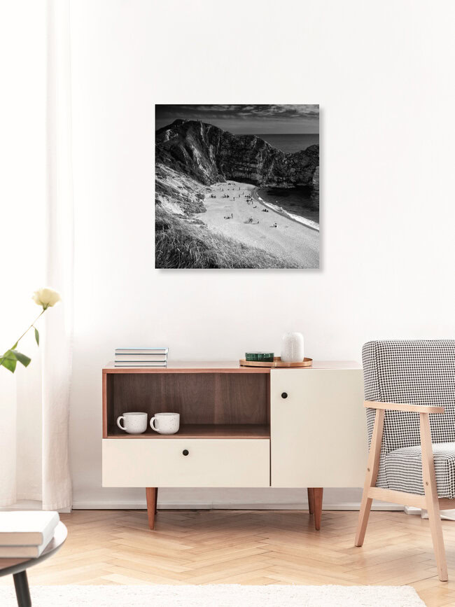 The Beach, Großbritannien – Fotokunst von Eva Stadler als Poster oder Acrylglasbild