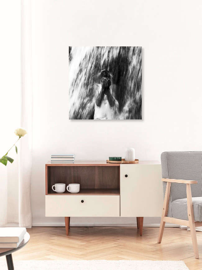 Wasserfall von Ourika-Tal, Marokko – Fotokunst von Julie Becquart als Poster oder Acrylglasbild