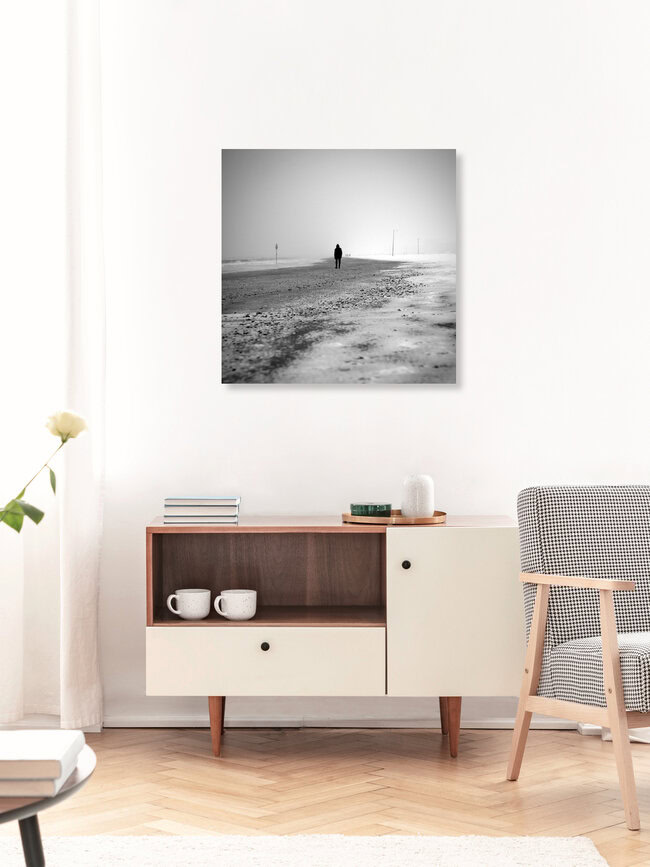 margin walker, Italy – wall art by Emiliano Grusovin as Poster or Acrylic Glass Print