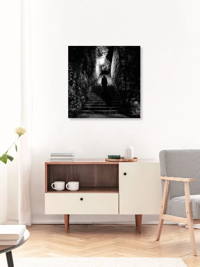 film noir mood, Italy – wall art by Emiliano Grusovin as Poster or Acrylic Glass Print