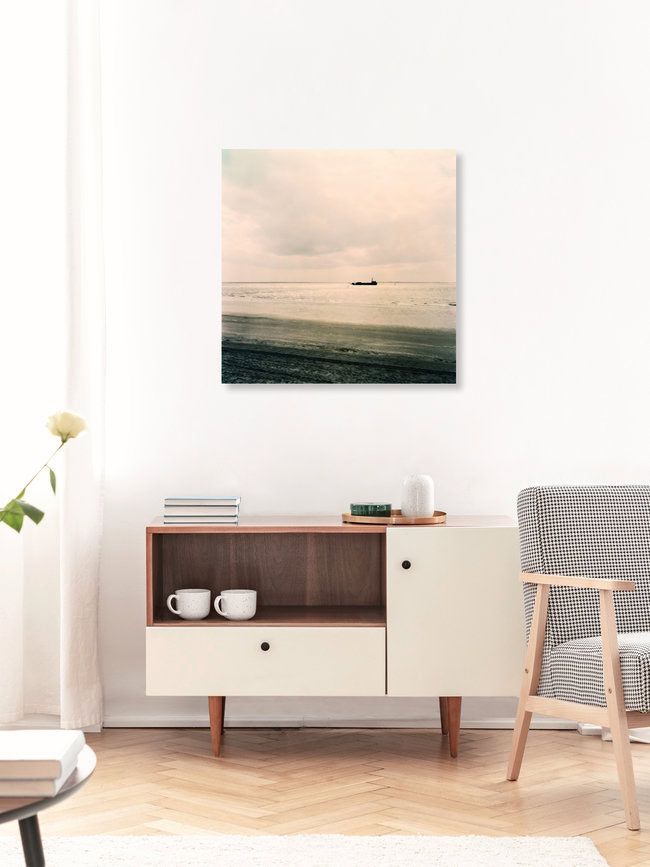 Cargo Ship, Germany – wall art by Sylvia Landeck as Poster or Acrylic Glass Print
