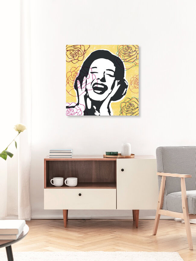 Wandbild 'Spring' – Kunst von Amalia Caratozzolo als Poster oder Acrylglasbild