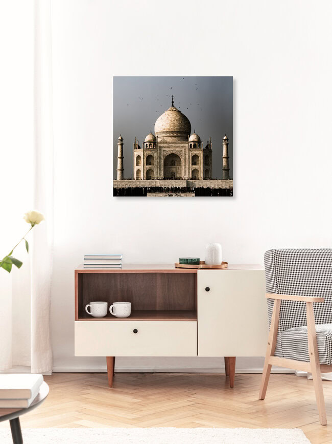 The Taj Mahal, Indien – Fotokunst von Sebastian Rost als Poster oder Acrylglasbild