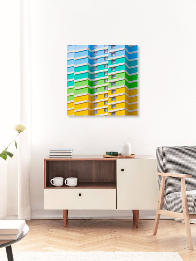 Layer Cake, United States – wall art by Yener Torun as Poster or Acrylic Glass Print