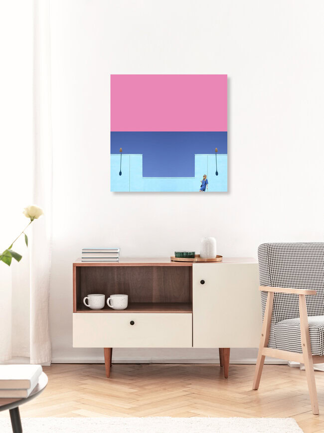 Wandbild 'twotones' – Kunst von Caterina Theoharidou als Poster oder Acrylglasbild