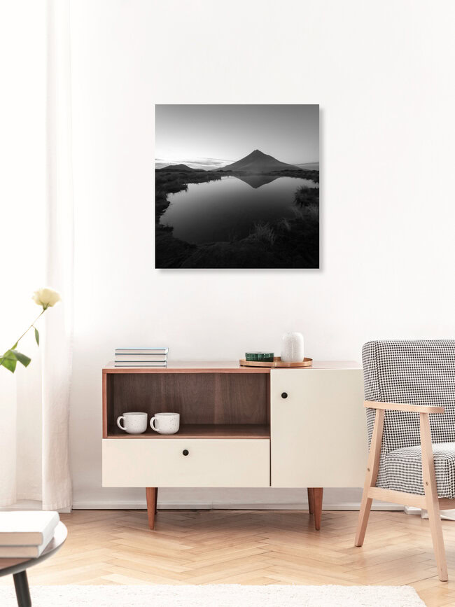 Pouakai Tarn, New Zealand – wall art by Christian Janik as Poster or Acrylic Glass Print