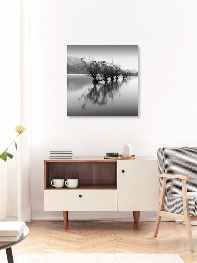 WILLOW TREES, Neuseeland – Fotokunst von Christian Janik als Poster oder Acrylglasbild