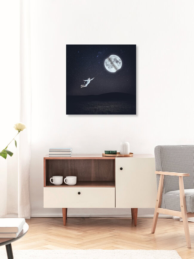 Shoot for the moon, Deutschland – Fotokunst von Rova Fineart - Simone Betz als Poster oder Acrylglasbild