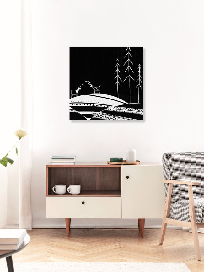 Wandbild 'Dark Land' – Kunst von Katherine Blower als Poster oder Acrylglasbild