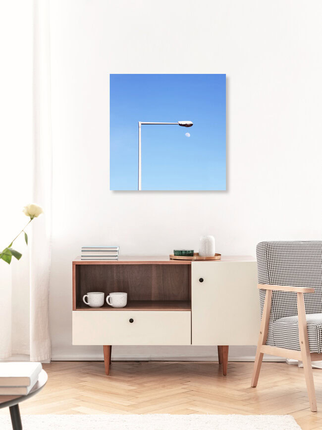 Moon Light, Österreich – Fotokunst von Rupert Höller als Poster oder Acrylglasbild