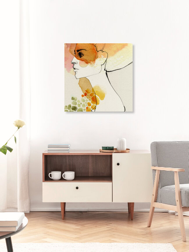 Wandbild 'Elle' – Kunst von Ekaterina Koroleva als Poster oder Acrylglasbild