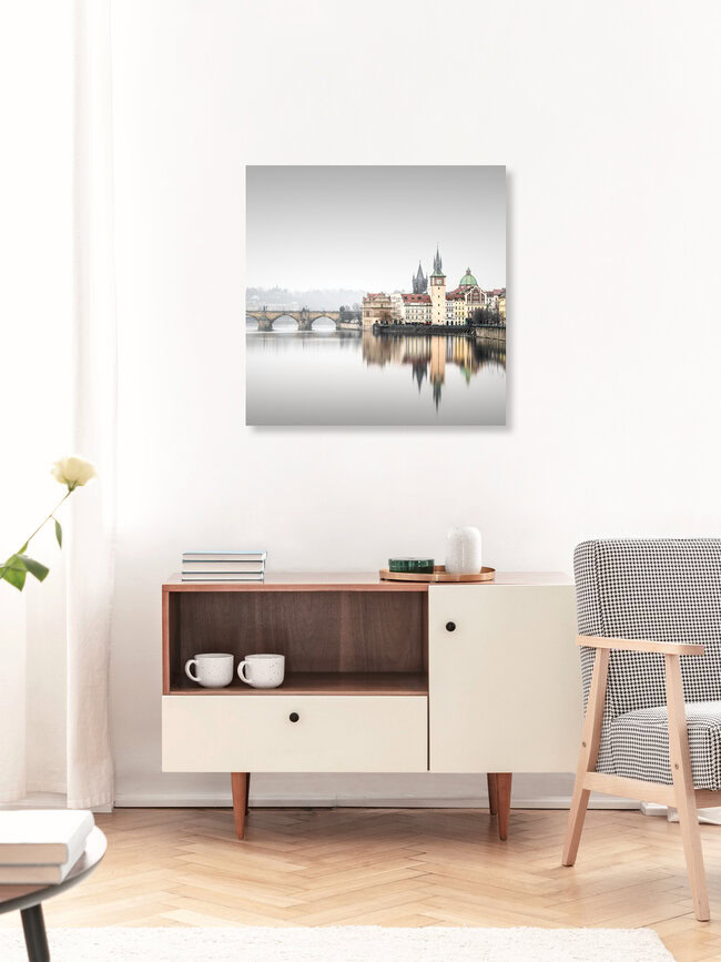 Vltava - Study | Prag, Tschechische Republik – Fotokunst von Ronny Behnert als Poster oder Acrylglasbild