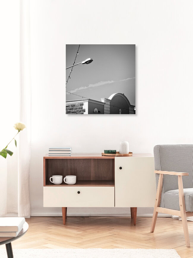 lamp post south africa (4), Südafrika – Fotokunst von Eva Stadler als Poster oder Acrylglasbild