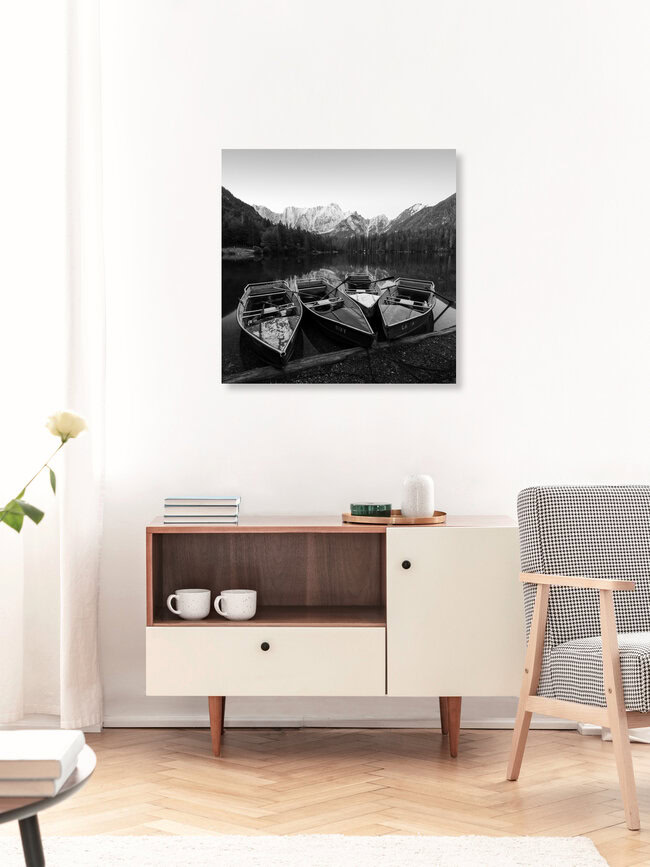 Lago di Fusine, Italien – Fotokunst von Christian Janik als Poster oder Acrylglasbild