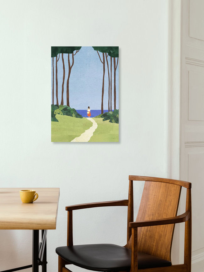 'Day Trip' – Wall Art by Henry Rivers as Poster or Acrylic Glass Print