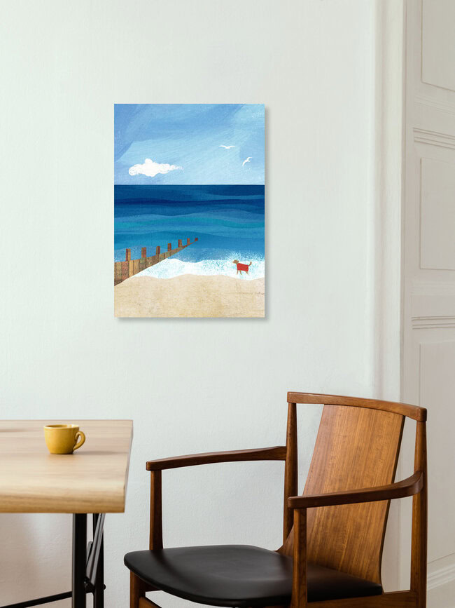 'Dog Walk' – Wall Art by Henry Rivers as Poster or Acrylic Glass Print