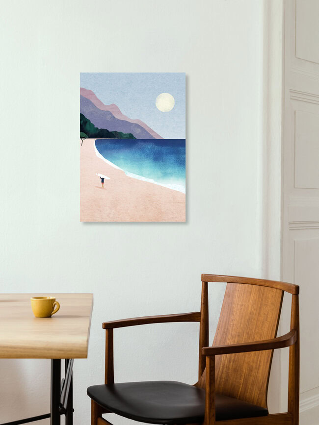 'Surf Beach II' – Wall Art by Henry Rivers as Poster or Acrylic Glass Print
