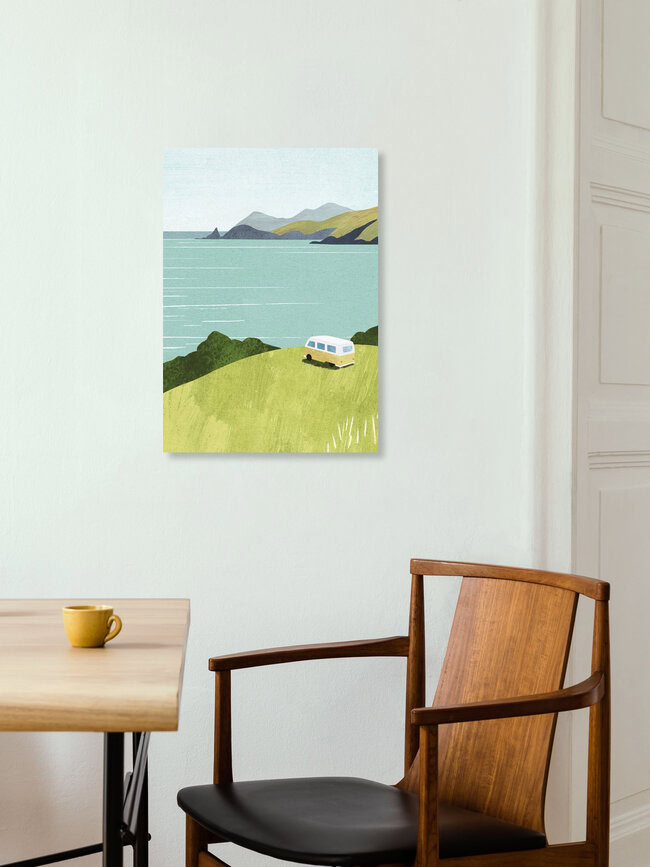 'Van Life' – Wall Art by Henry Rivers as Poster or Acrylic Glass Print