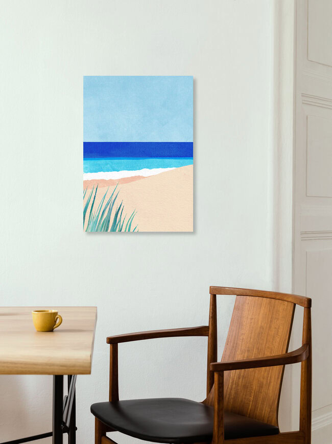Wandbild 'In den Dünen' – Kunst von Henry Rivers als Poster oder Acrylglasbild