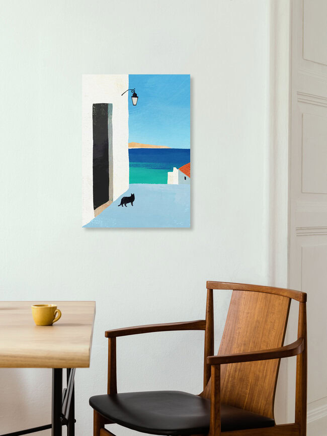 'Are you following me' – Wall Art by Henry Rivers as Poster or Acrylic Glass Print