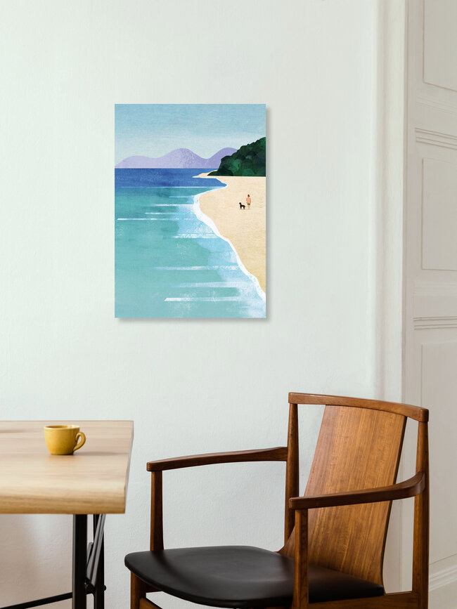 'Beach Girl III' – Wall Art by Henry Rivers as Poster or Acrylic Glass Print