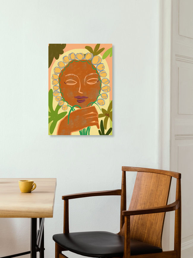 Wandbild 'Grow Well' – Kunst von Arty Guava als Poster oder Acrylglasbild