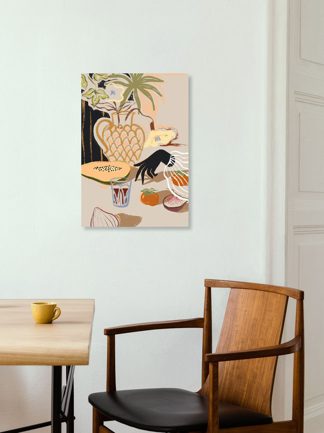 Wandbild 'Fruitful Spread' – Kunst von Arty Guava als Poster oder Acrylglasbild