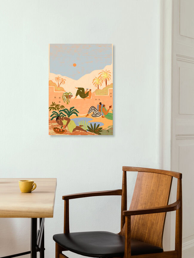 Wandbild 'Forever Holiday' – Kunst von Arty Guava als Poster oder Acrylglasbild