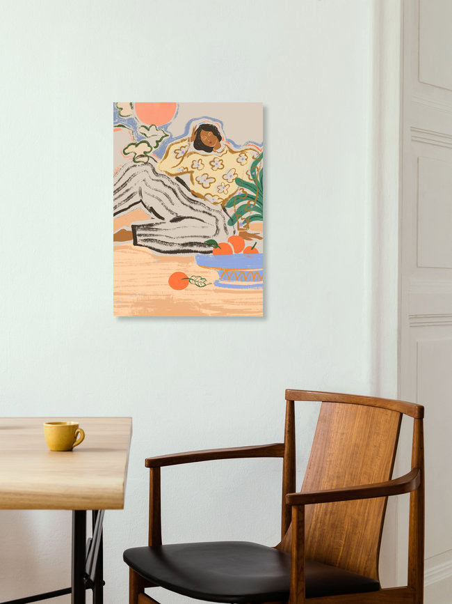 Wandbild 'Lazy Days' – Kunst von Arty Guava als Poster oder Acrylglasbild