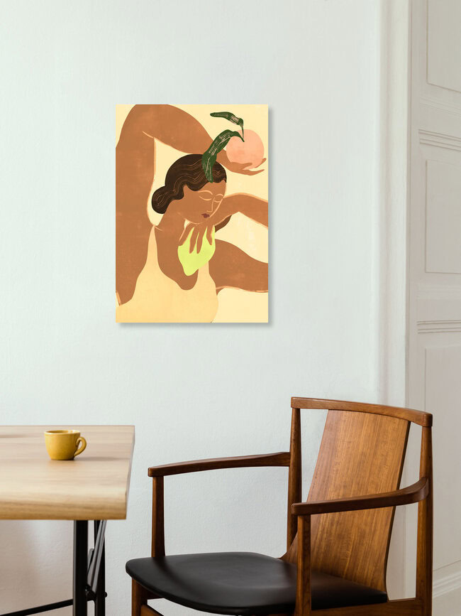Wandbild 'Lemon and Apple' – Kunst von Arty Guava als Poster oder Acrylglasbild