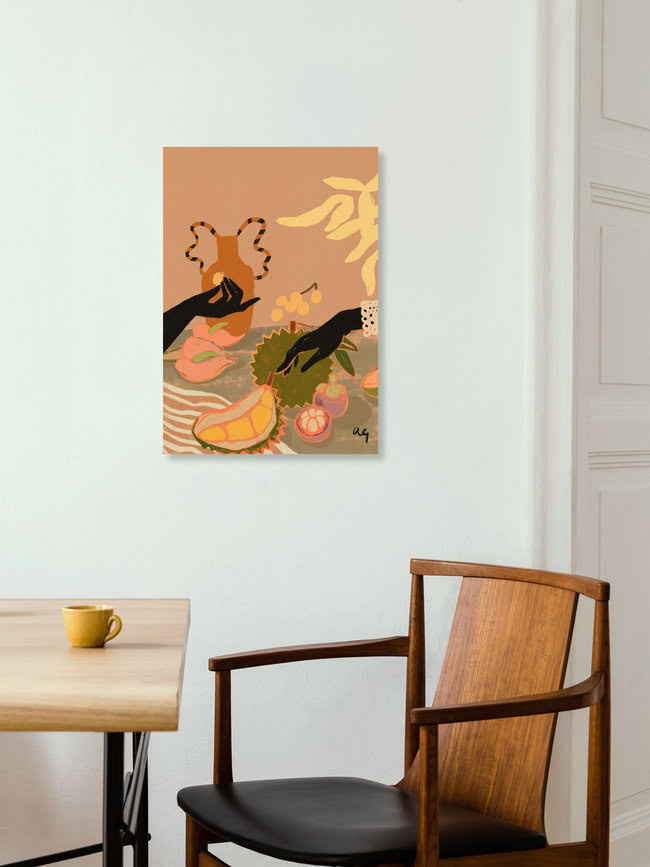 Wandbild 'Durian Please' – Kunst von Arty Guava als Poster oder Acrylglasbild