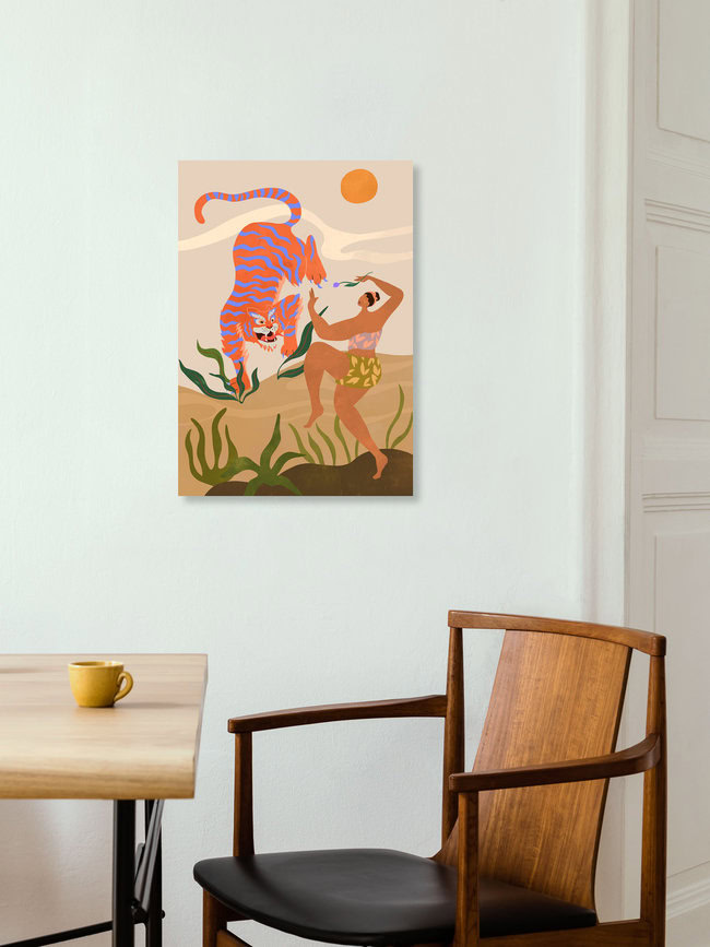 Wandbild 'Dance with Me' – Kunst von Arty Guava als Poster oder Acrylglasbild