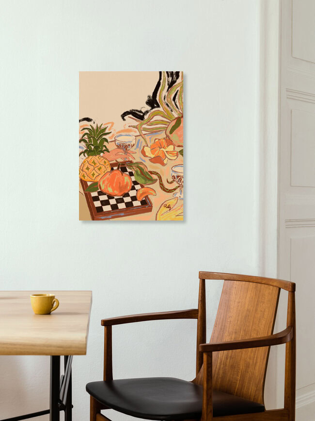 Wandbild 'c' – Kunst von Arty Guava als Poster oder Acrylglasbild