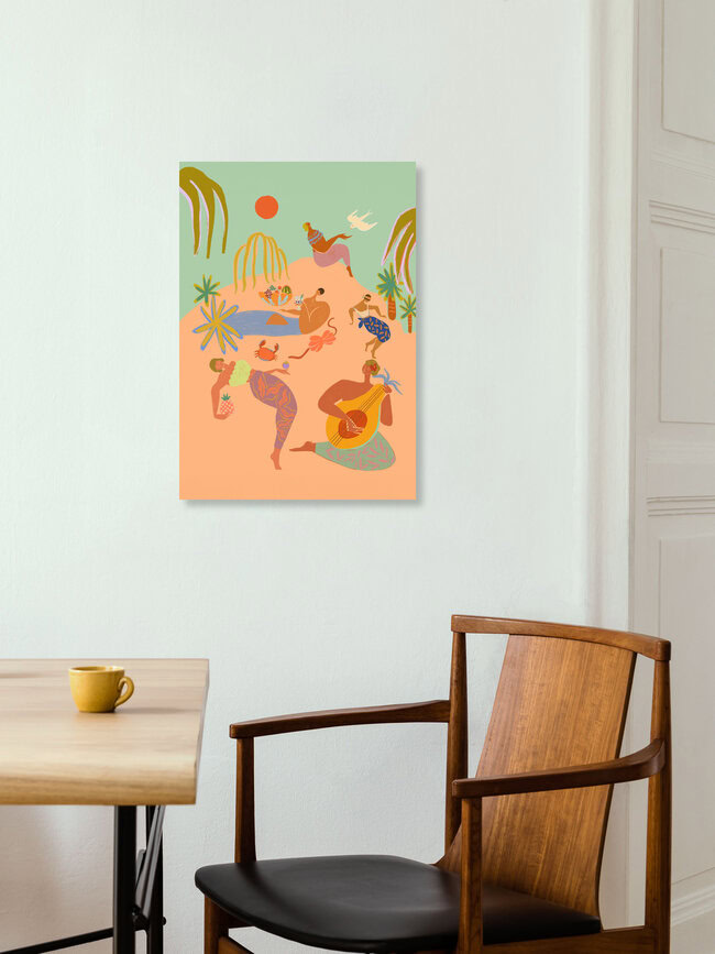 Wandbild 'Vacation' – Kunst von Arty Guava als Poster oder Acrylglasbild