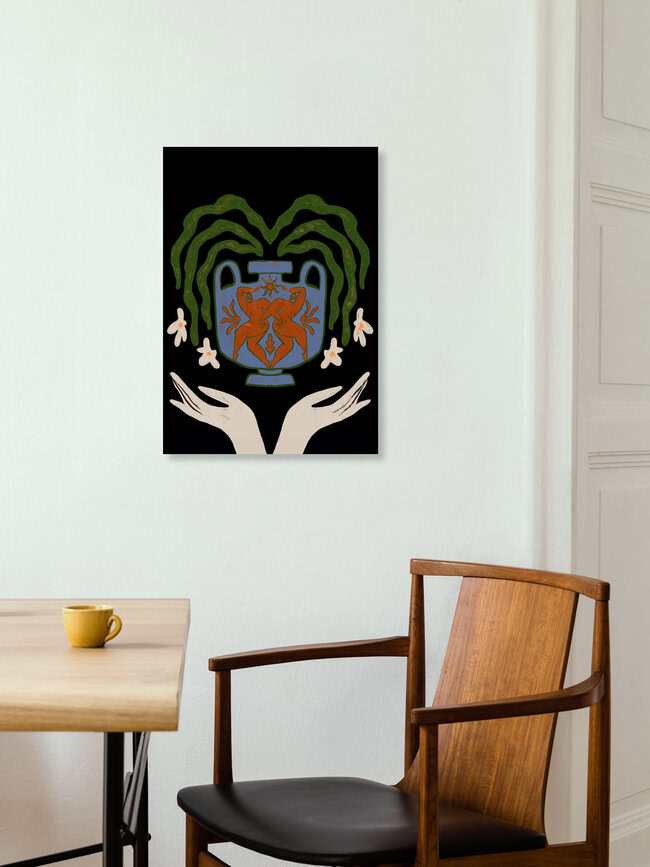 Wandbild 'Vase Harmony' – Kunst von Arty Guava als Poster oder Acrylglasbild