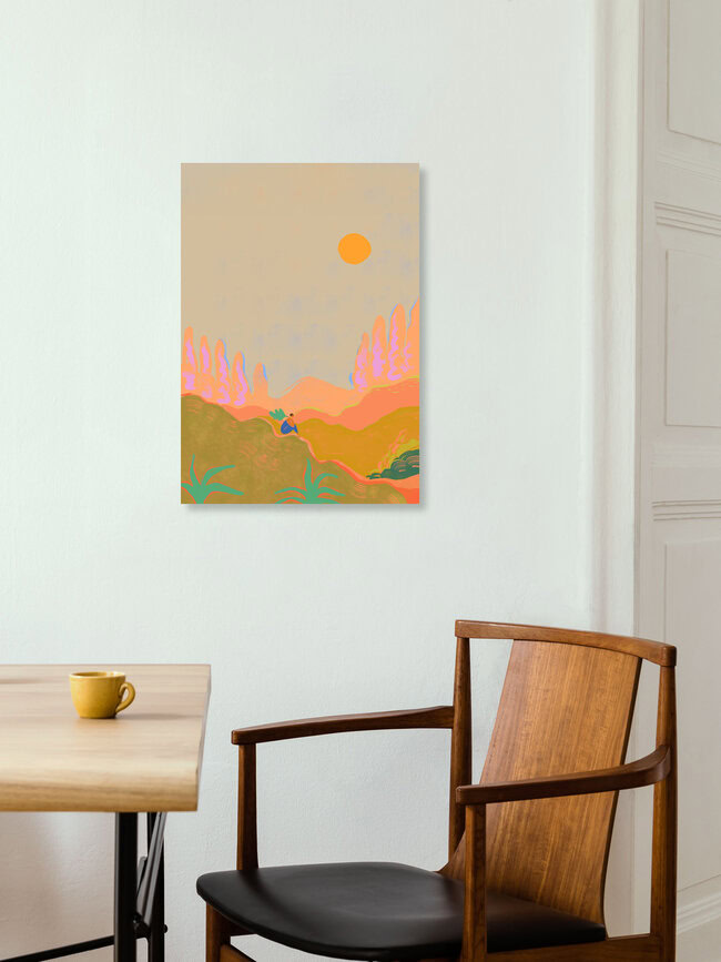 Wandbild 'Wide Open Spaces' – Kunst von Arty Guava als Poster oder Acrylglasbild