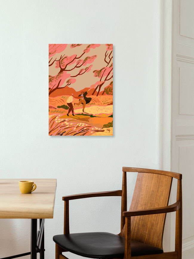 Wandbild 'November' – Kunst von Arty Guava als Poster oder Acrylglasbild