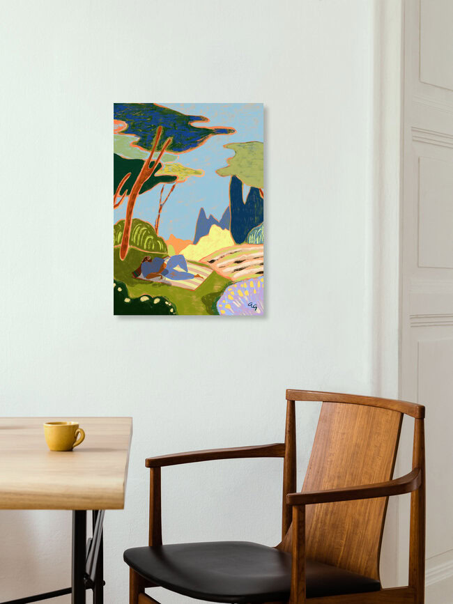 Wandbild 'Respire' – Kunst von Arty Guava als Poster oder Acrylglasbild