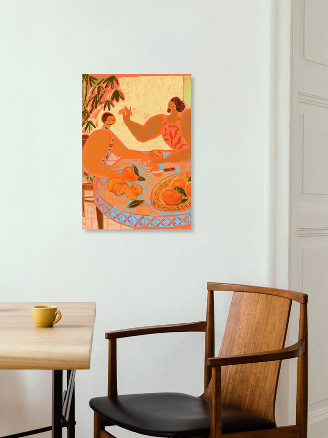 Wandbild 'The Mandarian' – Kunst von Arty Guava als Poster oder Acrylglasbild