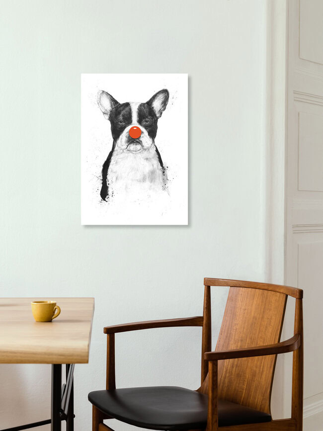 'I'm not your clown' – Wall Art by Balazs Solti as Poster or Acrylic Glass Print