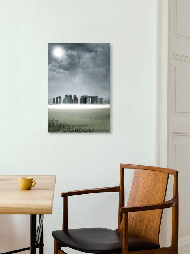 Wandbild 'Stonehenge' – Kunst von Katherine Blower als Poster oder Acrylglasbild
