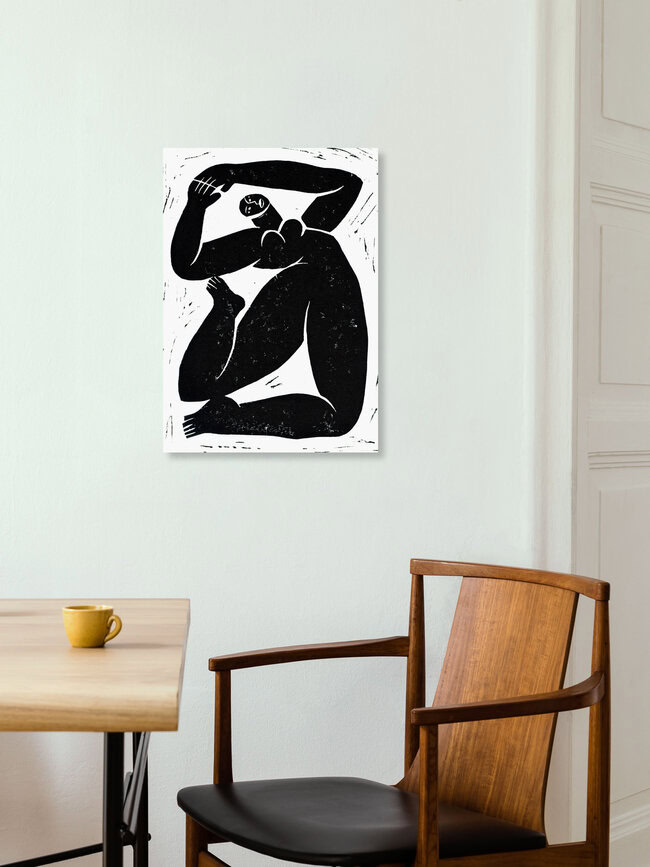 Wandbild 'choregraphic character 3' – Kunst von My Name Is Cépé als Poster oder Acrylglasbild