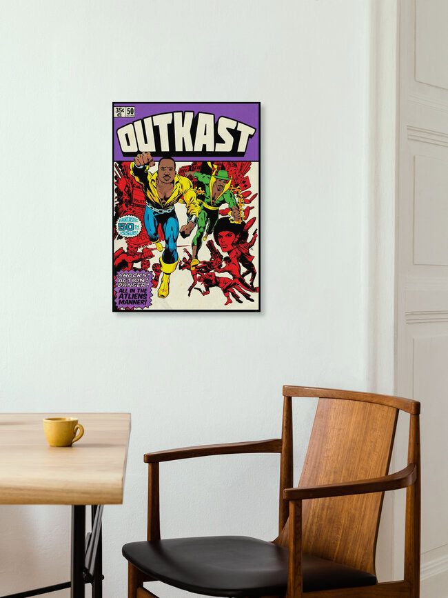 Wandbild 'Outkast' – Kunst von David Redon als Poster oder Acrylglasbild
