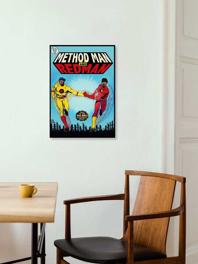 Wandbild 'Dangerous MCs' – Kunst von David Redon als Poster oder Acrylglasbild