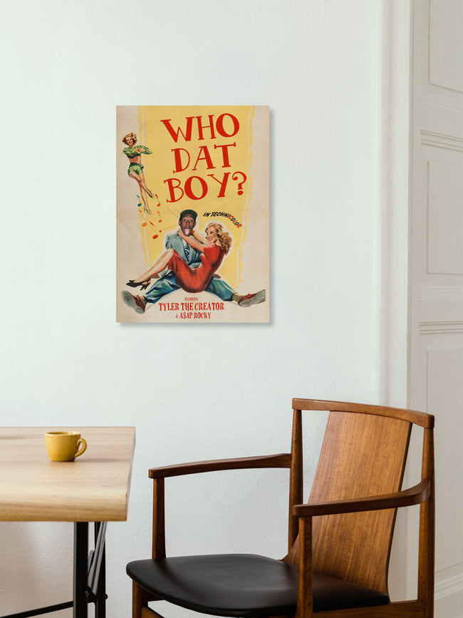 Wandbild 'Who dat boy?' – Kunst von David Redon als Poster oder Acrylglasbild