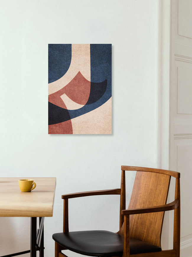 Wandbild 'ABSTRACT ALPHABET Gothic F' – Kunst von Daniel Coulmann als Poster oder Acrylglasbild